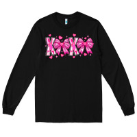 Black XOXO Valentines Long Sleeve Tee - CowhideDigitalArt