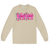 Mushroom XOXO Valentines Long Sleeve Tee - CowhideDigitalArt