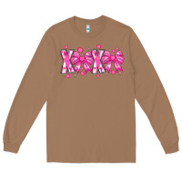 Toasted Coconut XOXO Valentines Long Sleeve Tee - CowhideDigitalArt