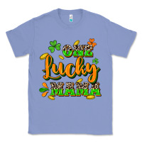 Colony Blue One lucky Mama St. Patrick's Day Classic Tee - CowGirlArtShop