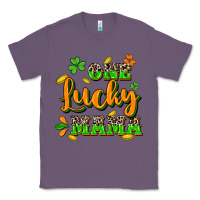 Lavender One lucky Mama St. Patrick's Day Classic Tee - CowGirlArtShop