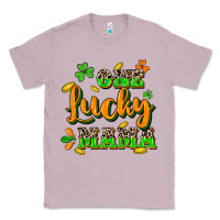 Lilac One lucky Mama St. Patrick's Day Classic Tee - CowGirlArtShop