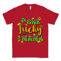 Red One lucky Mama St. Patrick's Day Classic Tee - CowGirlArtShop