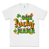 White One lucky Mama St. Patrick's Day Classic Tee - CowGirlArtShop