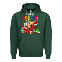 Sports Green mens ho ho ho mosexual Zipper Hoodie - DesigneFamous