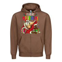 Chestnut mens ho ho ho mosexual Zipper Hoodie - DesigneFamous