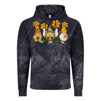 Cloud Black Honey Gnome Vintage Hoodie - CowhideDigitalArt