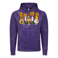 Cloud Purple Honey Gnome Vintage Hoodie - CowhideDigitalArt