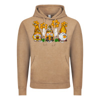 Vintage Coffee Honey Gnome Vintage Hoodie - CowhideDigitalArt