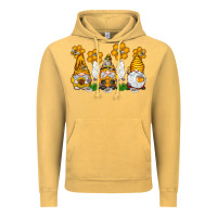 Vintage Mustard Honey Gnome Vintage Hoodie - CowhideDigitalArt