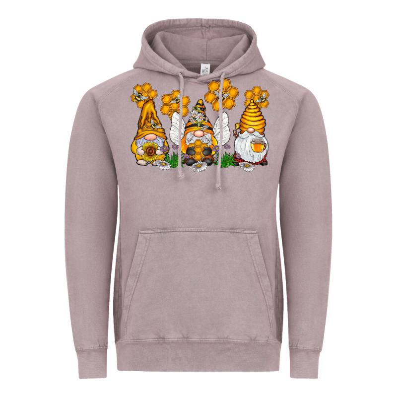 Honey Gnome Vintage Hoodie by CowhideDigitalArt | Teevron