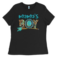 Mama's Boy Mother's Day Ladies Tee | Teevron