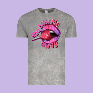 You Blow Me Away Valentines Day Vintage Tee Designed By Fadigitalartstudio
