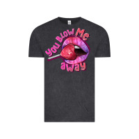 Vintage Black You Blow Me Away Valentines Day Vintage Tee - FaDigitalArtStudio