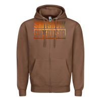 Chestnut shitshow supervisor Zipper Hoodie - DesigneFamous