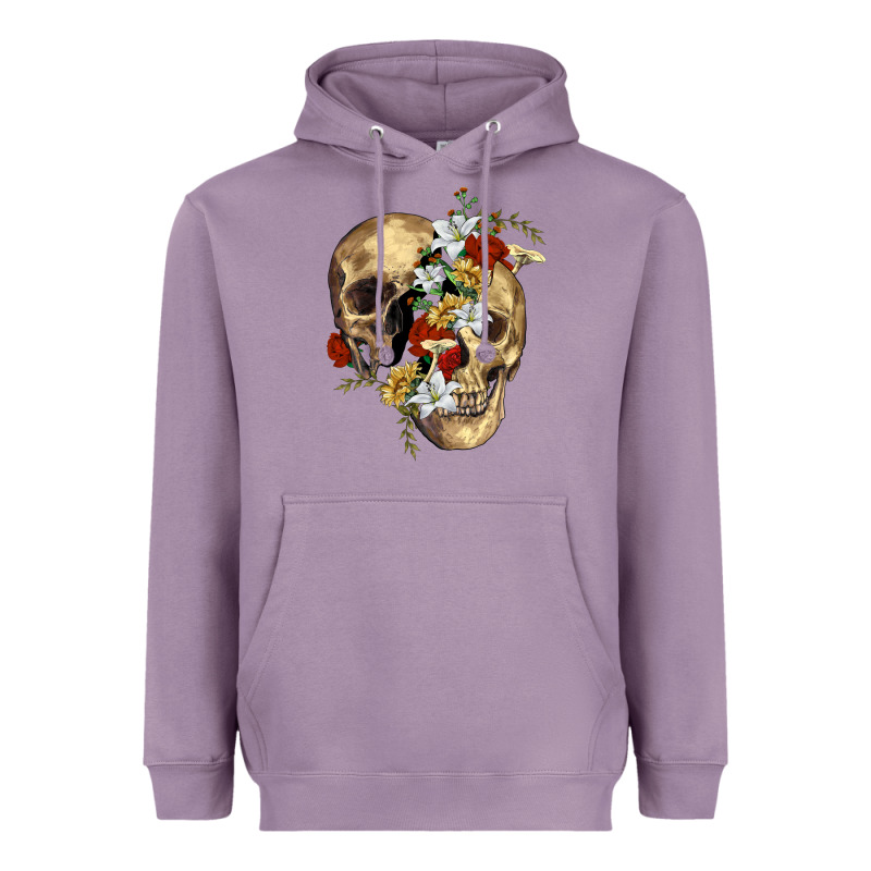 Nature Skull Heavyweight Hoodie by RanaPortraitStore | Teevron
