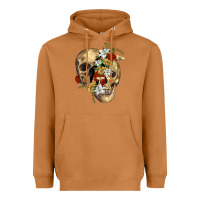 Meerkat nature skull Heavyweight Hoodie - RanaPortraitStore