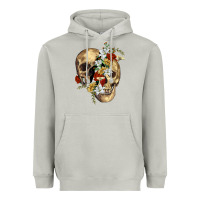 Moon Dust nature skull Heavyweight Hoodie - RanaPortraitStore