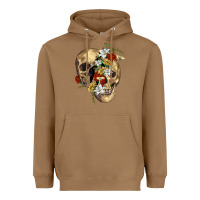 Toasted Coconut nature skull Heavyweight Hoodie - RanaPortraitStore