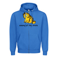True Royal comrade garf classic Zipper Hoodie - DesigneFamous