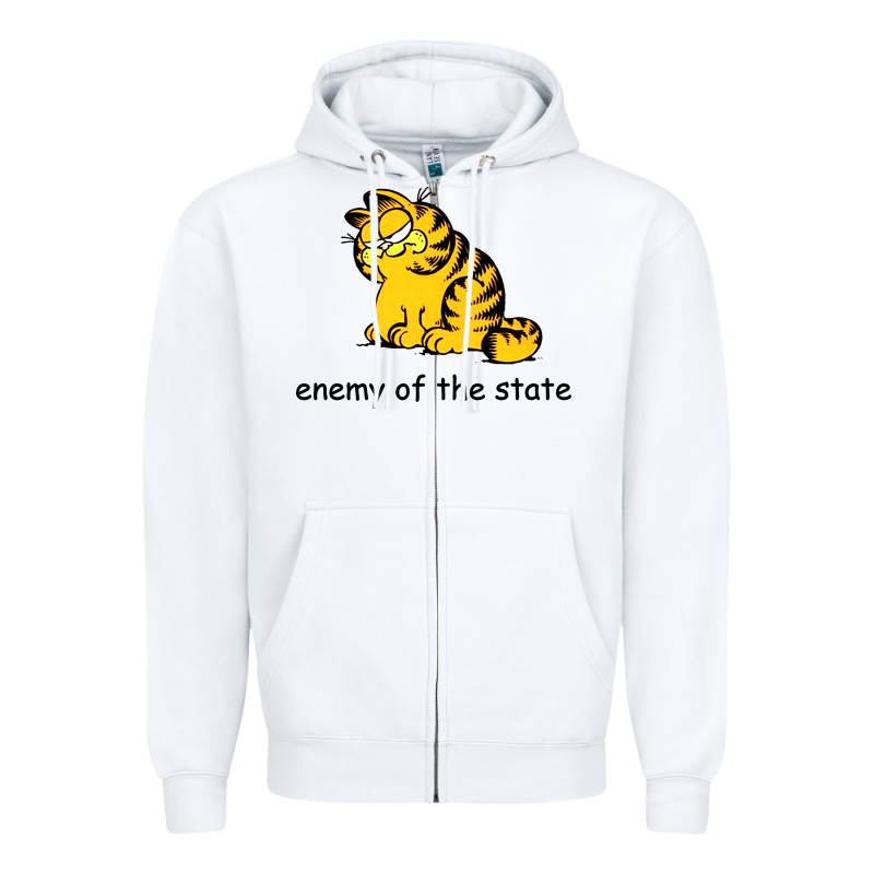 Comrade Garf Classic Zipper Hoodie by DesigneFamous | Teevron