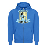 True Royal fight milk classic Zipper Hoodie - DesigneFamous