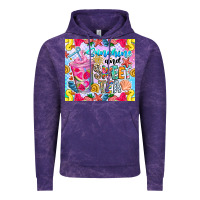 Cloud Purple summer vibes with sweet tea Vintage Hoodie - CowhideDigitalArt