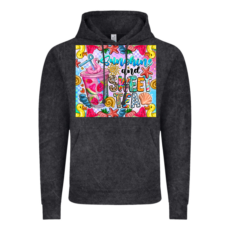 Summer Vibes With Sweet Tea Vintage Hoodie by CowhideDigitalArt | Teevron