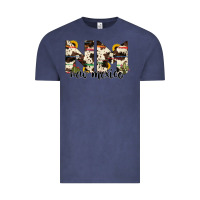 Vintage Denim new mexico state cowhide serape cactus Vintage Tee - RanaPortraitStore