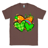 Chestnut St. Patrick's Day hearts St. Patricks day Classic Tee - HowdyJamesFarm