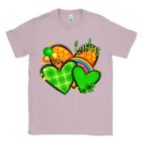 Lilac St. Patrick's Day hearts St. Patricks day Classic Tee - HowdyJamesFarm