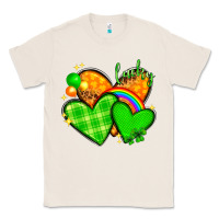 Natural St. Patrick's Day hearts St. Patricks day Classic Tee - HowdyJamesFarm