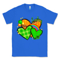 True Royal St. Patrick's Day hearts St. Patricks day Classic Tee - HowdyJamesFarm