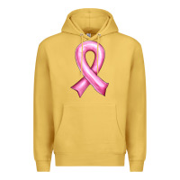 Antique Gold Balloon cancer ribbon Premium Hoodie - Artiststas