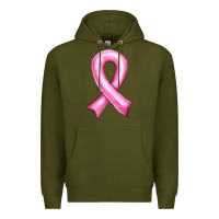 Army Green Balloon cancer ribbon Premium Hoodie - Artiststas