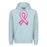 Blue Mist Balloon cancer ribbon Premium Hoodie - Artiststas