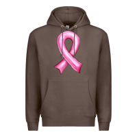 Coffee Balloon cancer ribbon Premium Hoodie - Artiststas