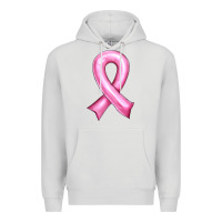 Dove Grey Balloon cancer ribbon Premium Hoodie - Artiststas