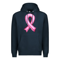 Navy Balloon cancer ribbon Premium Hoodie - Artiststas