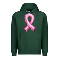 Sports Green Balloon cancer ribbon Premium Hoodie - Artiststas