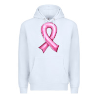 White Balloon cancer ribbon Premium Hoodie - Artiststas