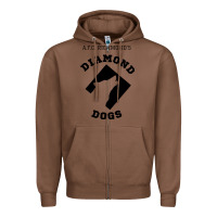 Chestnut lassos diamond dogs classic Zipper Hoodie - DesigneFamous