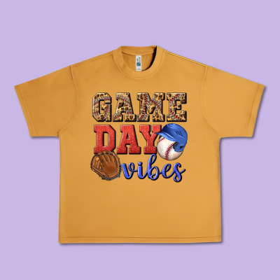 Game Day Vibes Urban Heavy Tee Designed By Bundleandbundleshop