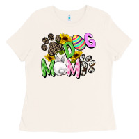Bone Dog mom Easter Mother's Day Ladies Tee - FaDigitalArtStudio
