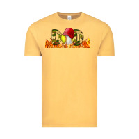 Vintage Mustard Baseball And Softball Dad Libbey Glass Vintage Tee - BundleAndBundleShop