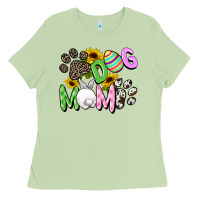 Matcha Dog mom Easter Mother's Day Ladies Tee - FaDigitalArtStudio
