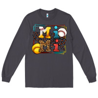 Smoke Baseball and Softball mimi Long Sleeve Tee - LillyAllenDesigns