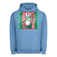 Pigment Pebble Blue for the love of the game golf Urban Hoodie - Jasminsmagicworld