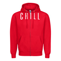 Red chill Zipper Hoodie - DesigneFamous