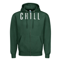 Sports Green chill Zipper Hoodie - DesigneFamous